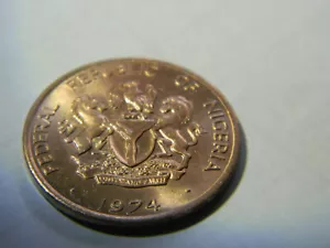 1974 1 Kobo - Nigeria - (KM8.1 - N2129) - ottime condizioni - Foto 1 di 6