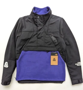 The North Face x FOOTPATROL halber Reißverschluss Vlies Pullover Top - schwarz tiefblau - SM - Bild 1 von 13