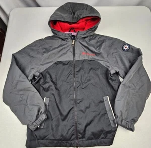 The Original Ben Sherman Little Boys Size M 10-12 Zip Front Hooded Jacket Gray - Picture 1 of 11