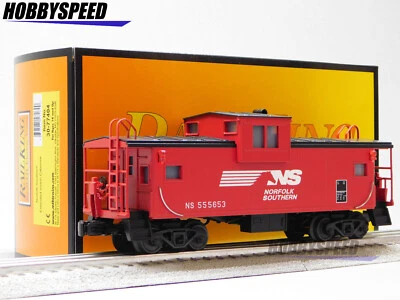 MTH RAILKING NORFOLK SOUTHERN NS EXTENDED VISION CABOOSE O GAUGE 30-77404 NEW - Image 1 of 4