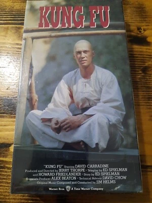 KUNG FU David Carradine WARNER HOME VIDEO Vintage VHS - Image 1 of 3