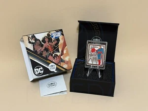 Frankreich 2025 DC Justice League Superman 10 Euro rechteckige silberfarbene Münze - Bild 1 von 3