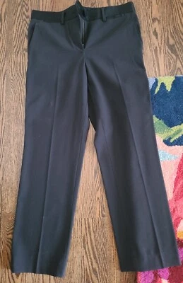 EUC Helmut Lang dark blue wool dress pants, Size 2 - Image 1 of 4