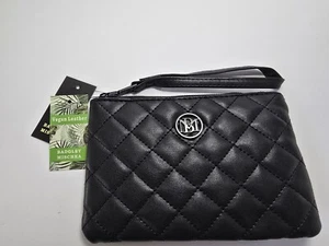 Badgley Mischka Bags | Badgley Mischka Black Quilted Wristlet | Color: Black... - Picture 1 of 8