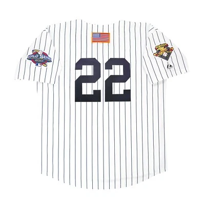 Roger Clemens 2001 New Yankees World Series Home White Jersey Men's (S-3XL) - Image 1 of 4