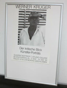 Werner Krüger Meret Oppenheim Vintage Ausstellungs Poster - Bild 1 von 1