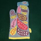Blue Q Butter Butter Butter Ofen Handschuh. Neu mit Etikett!