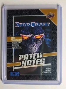 2023 Upper Deck Blizzard Legacy Collection Notes Starcraft #PN-7 Patch Notes - Imagen 1 de 2