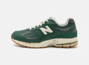 New Balance 2002R Vintage Leather Pack Green Sneaker Shoes 41.5 US 8 M2002RVI - Picture 1 of 6