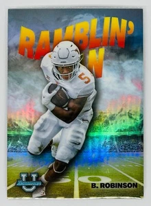 2022 Bowman University Chrom Bijan Robinson Ramblin' Man #RM-1 Texas Longhorns - Bild 1 von 3