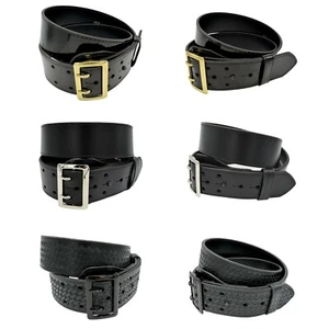 Perfect Fit Sam Browne Duty Belt Black Leather Size 28-60 Police Security USA - Picture 1 of 11