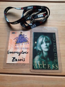 Emmylou Harris access all areas signed pass. - Picture 1 of 1