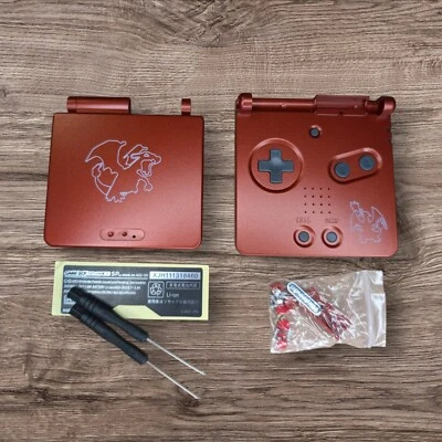 Nintendo Charizard Pokemon Shell Game Boy Advance SP Replacement Housing GBA - Image 1 of 3