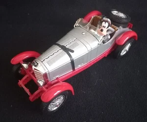 Bburago Disney Metal Car 1:18 Goofy (Pippo) art.2102 Mercedes Benz SSKL Spider - Foto 1 di 5