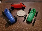 Vintage Antique Toy Plastic Race Car Model Boat Tail Indy Vehicle