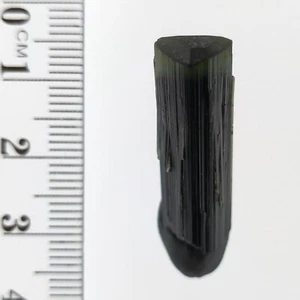 Tourmaline Elbaite bicolor green cap terminated crystal specimen StakNala 19ct - Picture 1 of 7