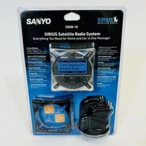 Sanyo SiriusXM CRSR-10 Satellite Radio package Includes tuner, car kit, & home - Picture 1 of 5