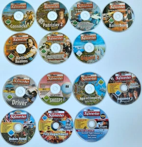 14 Spiele-CD´s/DVD´s ComputerBild Spiele aus dem Jahr 2004 - TOP Zustand - Bild 1 von 3