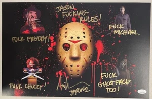 Ari Lehman signiertes/beschriftetes 11x17 Foto JSA GOLD - Bild 1 von 1