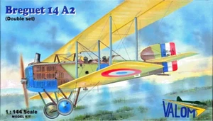 1/144 WW1 Bomber : Breguet 14 A2  [4 x Options]  2in1 #14427 : VALOM - Picture 1 of 2