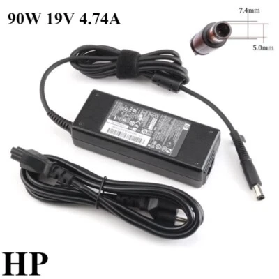 Genuine 90W 19V 4.74A Charger Adpater for HP CQ40 CQ42 CQ35 4411S G4 7.4*5.0mm - Image 1 of 4