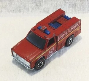 Hot Wheels Redline Vintage 1974 Emergency Unit Fire Truck Red Diecast (3"-76mm) - Picture 1 of 11