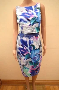 New Lipsy VIP Lilly Floral Print Dress Sz UK 10 - Picture 1 of 2