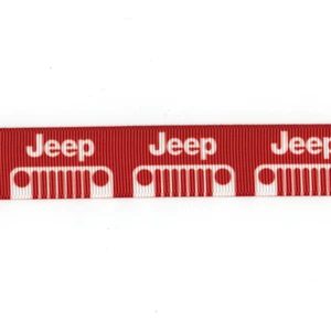 Burgundy Jeep 7/8" Grosgrain Ribbon 1,3,5,10 Yard - Picture 1 of 1