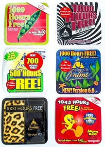 Seltene Amerika Online Disc Sammlung, Vintage Internet Werbung AOL CDs! - Bild 1 von 24