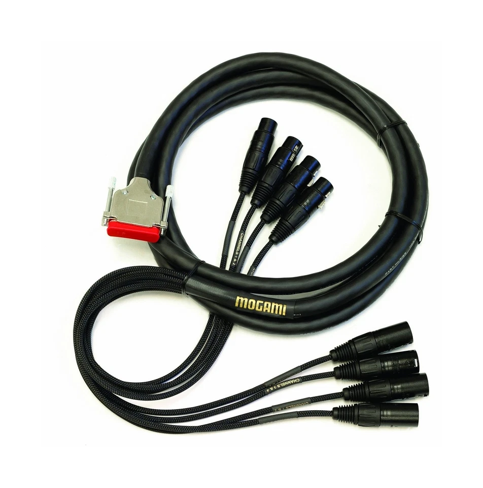 Mogami Gold AES TD DB25 XLR-05 Tascam/Digi Cable, 8 Channel, DB25-XLR, 5 ft. - Image 1 of 1