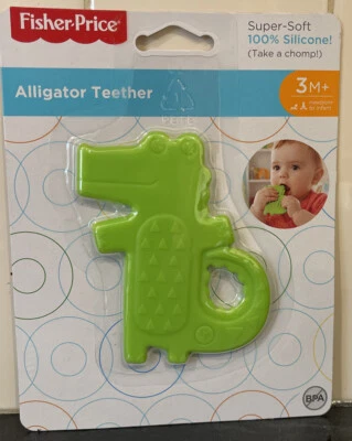 Mordedor Fisherprice Elegator Súper Suave 100% Silicona 3 M+ Foto 1 de 4