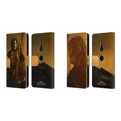 ХОДЯЧИЕ МЕРТВЕЦЫ: DARYL DIXON КЛЮЧ ИСКУССТВА КОЖАНЫЙ КНИГА БУМАЖНИК ЧЕХОЛ ДЛЯ ТЕЛЕФОНОВ SONY 1 - Изображение 1 из 4