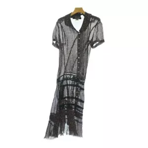 JUNYA WATANABE knielanges Kleid Damen schwarz rot geblümt S 2200494451052 gebraucht - Bild 1 von 7