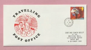 G.B. Briefmarkenbrief, Reisepost, TPO London 1992. Eisenbahn - Bild 1 von 1