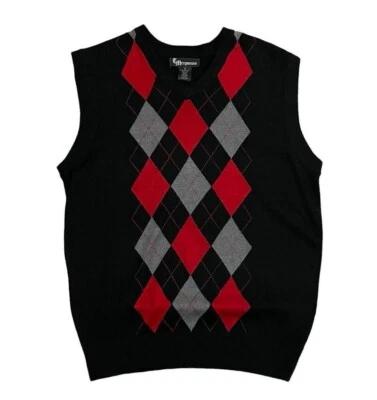 Chaleco Suéter CMexposure Argyle Talla S Foto 1 de 3