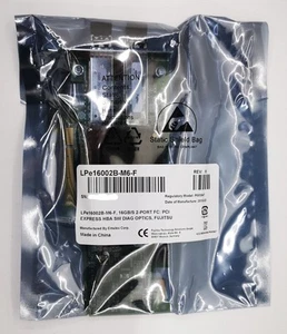 Fujitsu Emulex LightPulse | LPE16002 16GB FC HBA Dual Port Adapter | A3C40157682 - Afbeelding 1 van 4