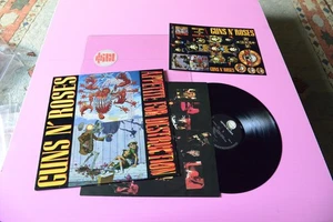 GUNS N' ROSES LP APPETITE ORIG GERMANY 1988 EX++ WITH SHEET AND ONE STICKER !!! - Picture 1 of 1