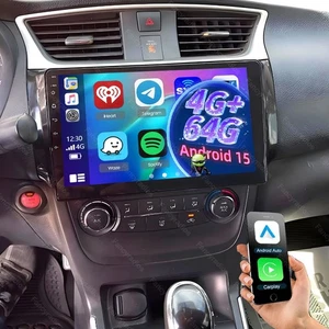 For Nissan Sentra Sylphy 2012-2019 Android 15 4+64G Car Stereo Radio GPS CarPlay - Bild 1 von 17