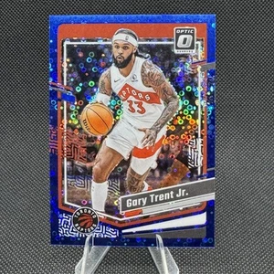Gary Trent Jr. 2023-24 Donruss Optic FAST BREAK BLUE/49 #49 Toronto Raptors - Imagen 1 de 2