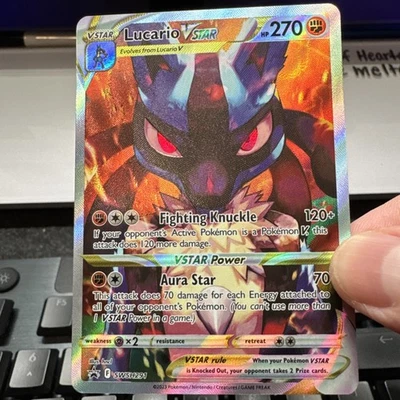 Lucario VSTAR SWSH291 SWSH: Sword & Shield Promo Cards Holo NM  - Image 1 of 4