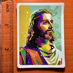 Calcomanía PEGATINA Jesucristo WWJD - Imagen 1 de 1