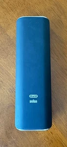 Braun Oral-B Pro Travel Case - Black with Silver Metal Ends - New - Picture 1 of 5