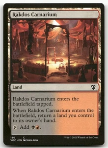 Rakdos Carnarium #180 (NM) Crimson Vow VOC Magic MTG - Picture 1 of 2