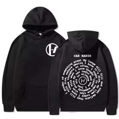 Twenty One Pilots Car Radio Sudadera con Capucha Regalo para Fans Sudadera con Capucha Doble Cara Foto 1 de 3