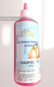 Choice Masters Raspberry Ice Cream Topping Sauce 660g - Picture 1 of 1