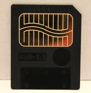 Fujifilm Finepix 4MB Smart Media Card 4MB 3,3 MG-4S 8v28 CF0101 Made in Japan - Bild 1 von 2