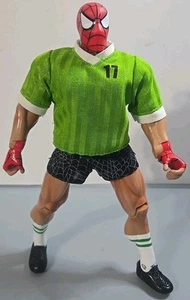 MARVEL - SPIDER-MAN Adventure Hero Soccer 10" Figure Toy Biz As Is - Picture 1 of 5