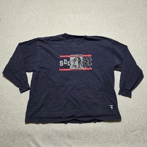 Vintage Snoop Dog Athletics T-Shirt Mens 2XL Blue Basketball Long Beach Hip Hop - Picture 1 of 12