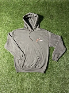 Rusty Men’s Surf Wear Fleece Graphic Print Hoodie Sweatshirt Skater Size Medium - Picture 1 of 8