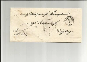 Bavaria/Kempten 17/2 decorative K1 on magnificent letter N. Stadtger. n. Würzburg, Wende-B - Picture 1 of 2